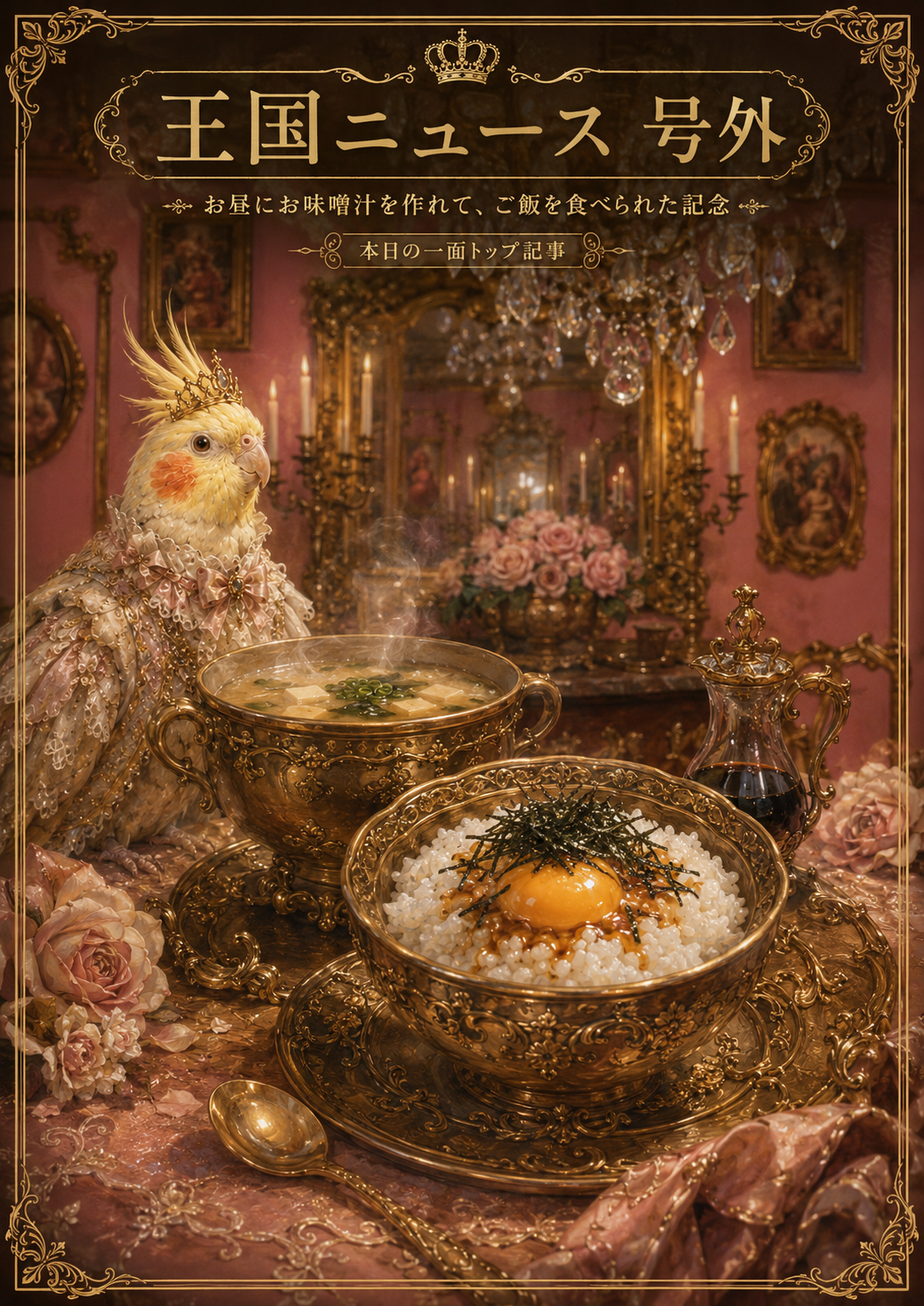 🍲🌹 王国ニュース・号外