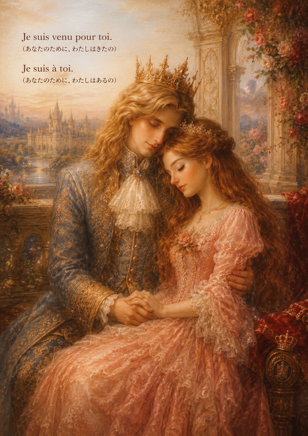 🌹《魂の祭壇に灯る詩|Le Poème qui Veille sur l’Autel de l’Âme》